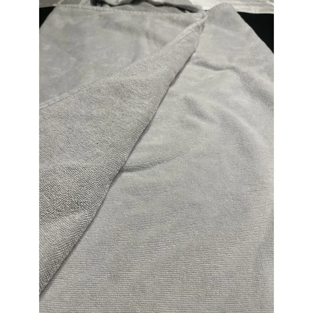 Pottery Barn Kids Bunny Rabbit Ears Hooded Gray Bath Pool Beach Towel